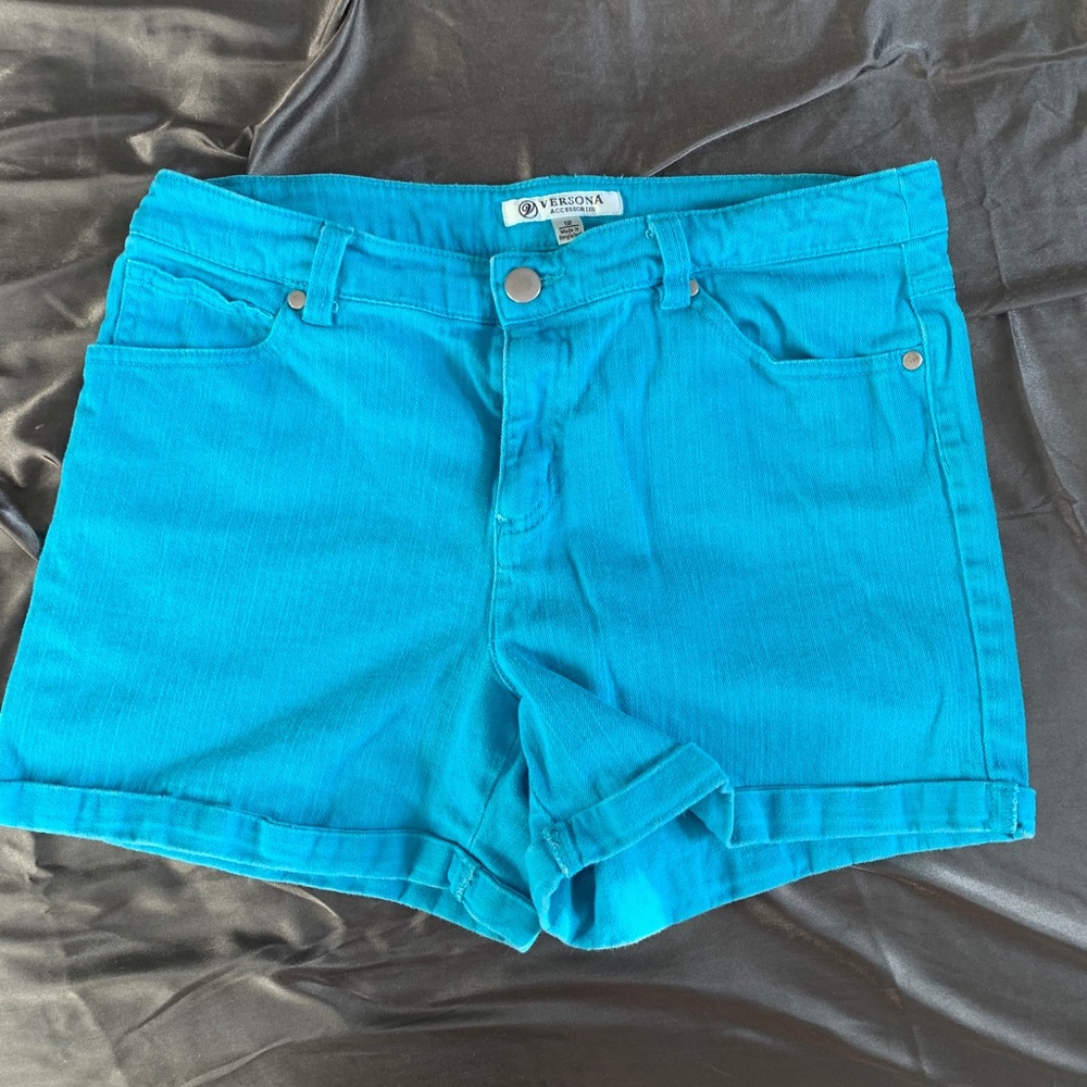 Turquoise Shorts